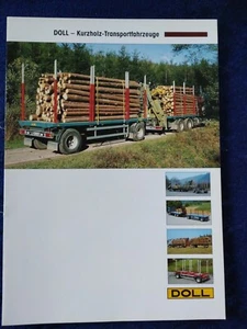 Doll Kurzholz Transportfahrzeuge Prospekt 2001 - Picture 1 of 2