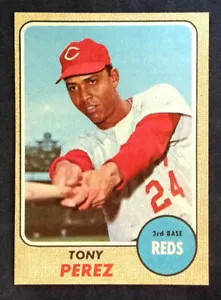 1968 #130 Tony Pérez Reds Topps béisbol sin precio base envío de $2 - Imagen 1 de 2