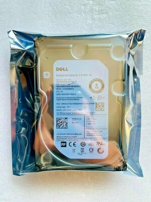 Dell ST6000NM0034 PRNR6 NWCCG PowerEdge 6TB 7.2K SAS 12Gbps 3.5'' Hard Drive - Image 1 of 4