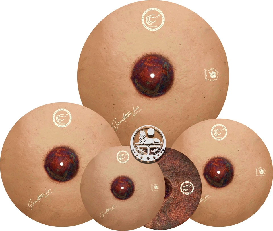 Pratos Ephesus Saadettin Koc Master pacote de pratos conjunto caixa 14-16-18-22 polegadas - Imagem 1 de 1