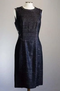 J. MENDEL DRESS EXQUISITE BLACK SLEEVELESS 6-8 - Picture 1 of 5