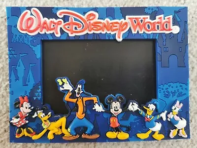Vintage Walt Disney World Photo Frame Fridge Magnet a - Image 1 of 2