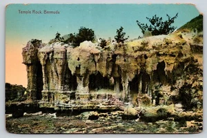 Postcard Temple Rock Somerset Bermuda Geology - Picture 1 of 2