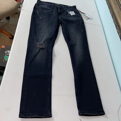 Vaqueros David Bitton Buffalo 30x30 Max-x Básicos Ajustados Elastizados Para Hombre Foto 1 de 4