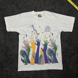 Vintage Karneval AOP Tshirt Screen Stars M - Bild 1 von 7