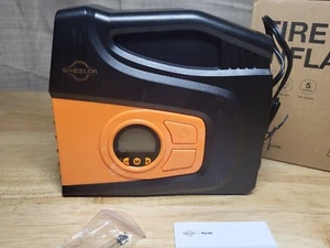 Gonfiatore Pneumatici Compressore Aria Portatile Pompa Auto Digitale - Wheelor TILD1602-SK - Foto 1 di 6
