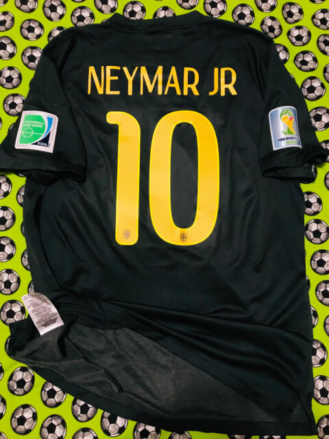 Camiseta Brasil Neymar Jr 10 Primera Copa Mundo 2022