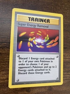Trainer Super Energy Removal Rare Base Set 79/102 - Picture 1 of 3