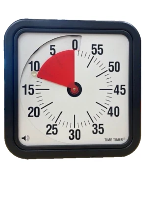 TIME TIMER 12 inch Visual Timer 60 Minute Countdown Clock Time Management - Image 1 of 4