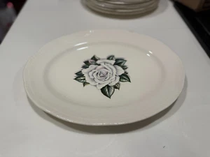 Vtg 1950s Homer Laughlin China Serving Dish Rose 9 1/4" X 11 3/4" PLATTER - Picture 1 of 3