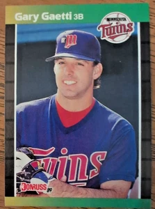 Tarjeta de béisbol Donruss 1989 Gary Gaetti Minnesota Twins #64 como nueva - Imagen 1 de 2