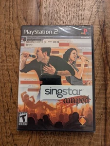 SingStar Amped (Sony PlayStation 2/PS2, 2007) New Game Sealed CIB - Picture 1 of 3