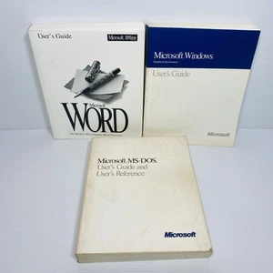 Microsoft Windows -MS-DOS-WORD PC BUNDLE Guía del usuario 1985-1993 - Imagen 1 de 24