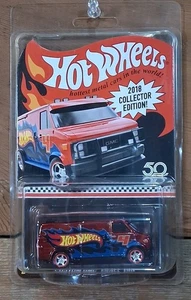 Hot Wheels 50th 2018 RLC Red Line Club Target Mail In Promo Custom GMC Van - Picture 1 of 9