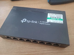 TP-Link TL-SG108 Gigabit Switch Black 8x-Ethernet Ports for Desktop - Picture 1 of 2