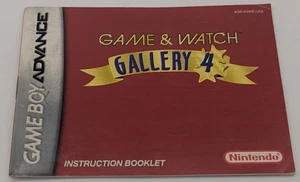 OEM Game & Watch Gallery 4 (Manual) - Game Boy Advance - Picture 1 of 2