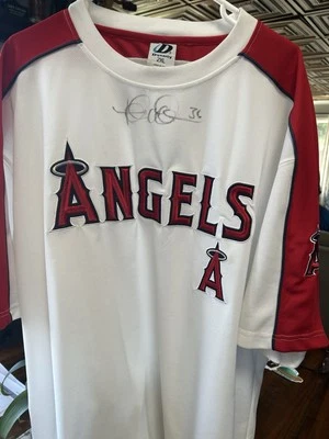 Angels Baseball Jersey SIGNED by Jered Weaver. Size 2XL - Image 1 of 4