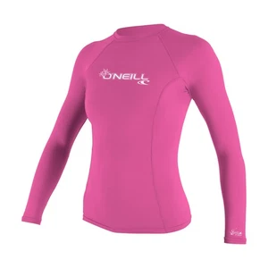 X Large Fox Pink Swimwear Upf 50 Uv Protection Rash Guard For Surfing Swimming - Picture 1 of 5