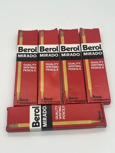 Berol Mirado True Medium Writing Pencils 174-2 1/2 Qty 54 Unsharpened in Box - Picture 1 of 2