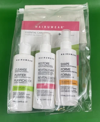 HairUWear Essential Care Travel Kit - Synthetic Wigs, Hairpieces, Extensions - Image 1 of 4