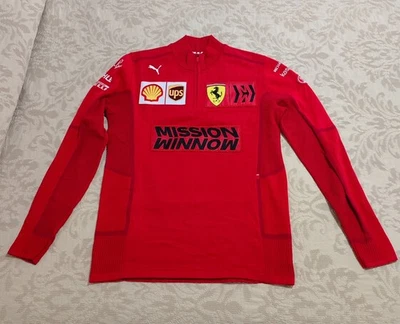 ✅️ F1 Puma Ferrari Evoknit Jacket Charles Leclerc & Sainz Mission Winnow 2021 - Imagen 1 de 4