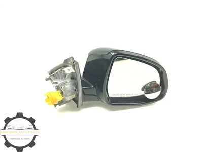 2015-2019 BMW X6 F16 RIGHT PASS SIDE EXTERIOR DOOR MIRROR OEM 416-CARBON BLACK - Image 1 of 4