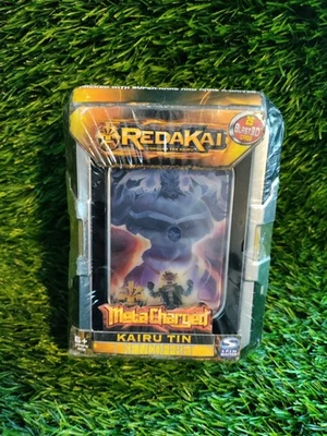 REDAKAI Conquer The Kairu Meta Charged KAIRU TIN 25 Blast 3D Cards Set SEALED! - Image 1 of 2