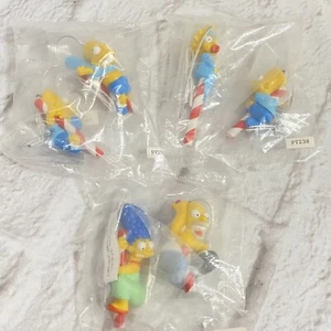 Juego de 6 adornos navideños de caña de caramelo vintage década de 1990 - NUEVO sellado - Imagen 1 de 5