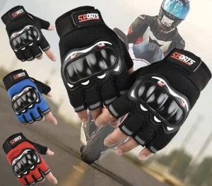 OEM Service Bicycle Glove For Men Half Finger Cycling Glove Motorcycle Gloves  - Picture 1 of 5