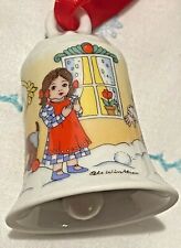 2- Hutschenreuther Ole Winther Christmas Ornament Bells in Box Germany Children