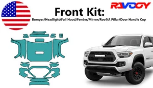 For Toyota Tacoma TRD Pro 2017-2023 Front Paint Protection Film PreCut Kit PPF - Picture 1 of 7