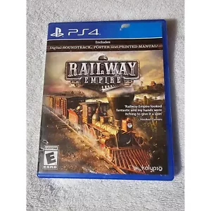 Railway Empire PS4 gioco include poster colonna sonora simulazione manuale - Foto 1 di 4