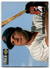 1993 COLLECTOR'S CHOICE RICH BECKER MINNESOTA TWINS #1