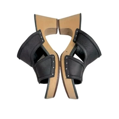 Zuecos de madera de mosaico UGG Issa s/n 3147 talla 11 EE. UU. Foto 1 de 4