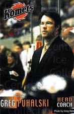 2000-01 Fort Wayne Komets #23 Greg Puhalski