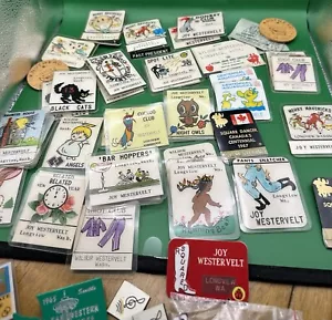 1960s Square Dance Pins/Badges Collectible USA SELLING ALL TOGETHER - Picture 1 of 11
