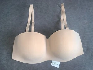 M&S Bra Multiway Strapless Non-Wired Padded Smoothing 36DD Rose Quartz BNWT - Picture 1 of 1