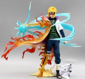 26cm Naruto Anime Figure Namikaze Minato Statue Collectible Gift Toy Model - Picture 1 of 5