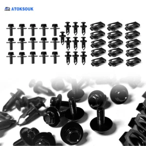 40pcs For Ford E250 Body Bolts U-nut Clips Engine Under Cover Splash Shield - Picture 1 of 12