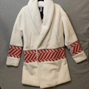 Chaqueta de piel sintética blanca para mujer ONAIR NUEVA CON ETIQUETAS talla grande - Imagen 1 de 5
