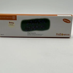 Dept 56 Halloween Twinkle Britt Hedge (2 Pieces) Collage Accessories New In Box - Picture 1 of 7