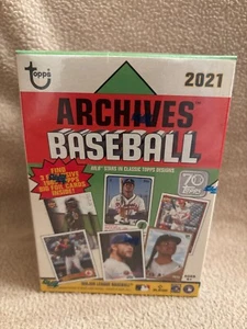 2021 Topps Archives MLB Baseball Blaster Box - Factory Sealed - Picture 1 of 6