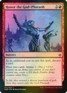 MTG Honor the God-Pharaoh Foil ** War of the Spark ** English (NM) - Picture 1 of 2