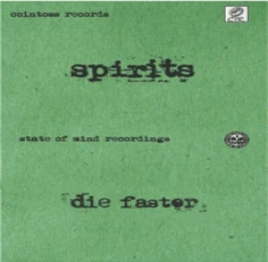 Spirits / Die Faster - Split Cassette White (NEW) - Picture 1 of 1