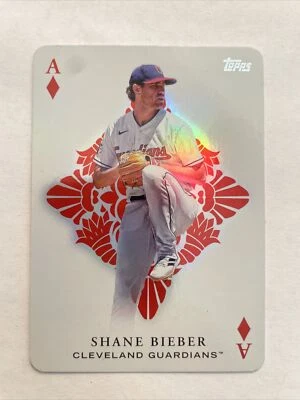 2023 Topps Series 1 - All Aces #AA-15 Shane Bieber - Image 1 of 2