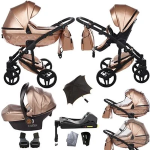 JUNAMA DIAMOND S-Class 2in1 3in1 4in1 BABYWAGEN KINDERWAGEN AUTOSITZ ISOFIX - Bild 1 von 85