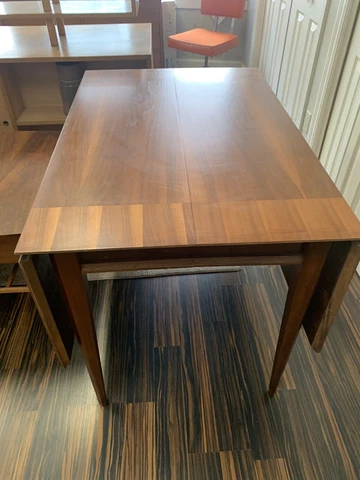 lane walnut drop leaf table danish mod century modern Cover