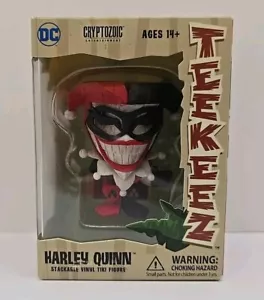 Teekeez Cryptozoic DC Comics Harley Quinn 2,5" Figura in vinile impilabile - Foto 1 di 5