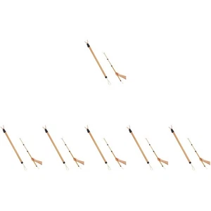  Set of 6 Hängestange Teleskop Kleiderstange Teleskopstangen Erweiterbare Pole - Bild 1 von 12