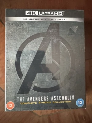 The Avengers Assembled:4-movie Limited Edition Collection 4K UHD+Blu Ray All Reg - Image 1 of 4